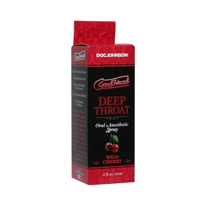 GoodHead – Deep Throat Spray – Wild Cherry