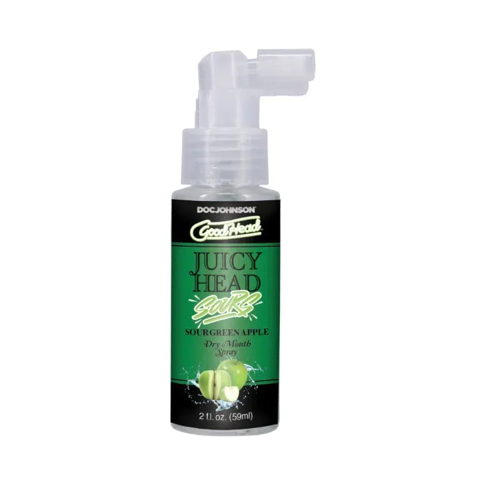 GoodHead Juicy Head Dry Mouth Spray Sour Apple Flavor Mouthwatering Spray