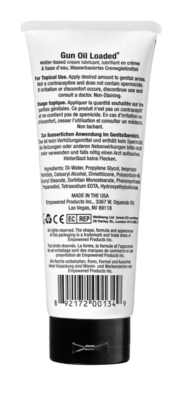 Gun Oil Loaded – 3.3 Oz. Tube