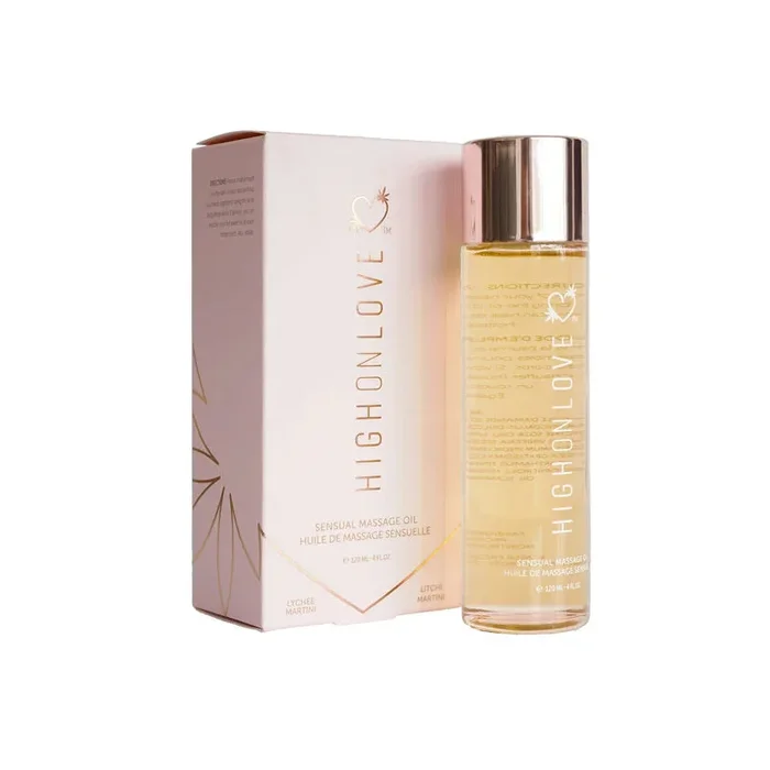 HighOnLove Massage Oil Lychee Martini