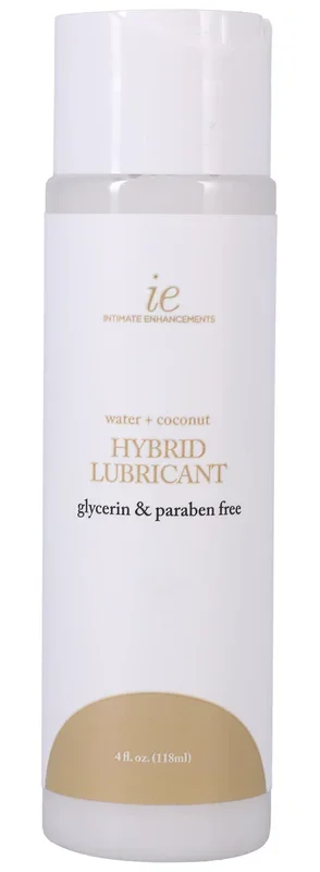Intimate Enhancements – Hybrid Lubricant – Water + Coconut – 4 Fl. Oz.