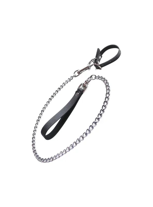 Kinklab Buckling Cock Ring and Leash Set