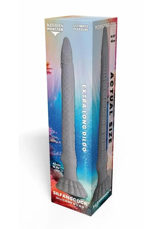 Kiotos Monstar Cox Silfang Silicone Cock with Suction Cup