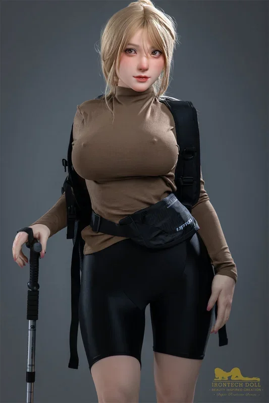 Kitty hard head 165cm (5ft4) F-Cup mountain climber silicone Realistic Love Doll – Irontech Doll®- EU STOCK