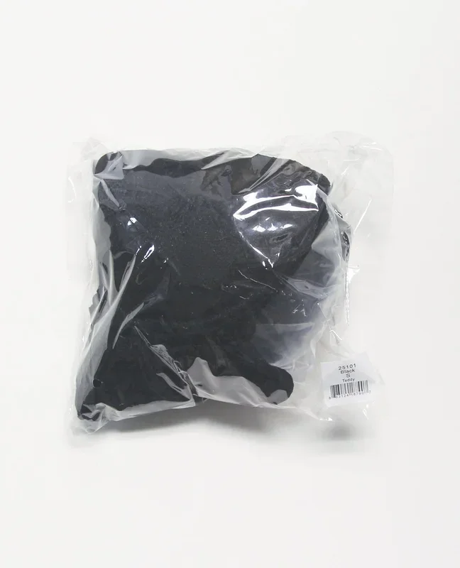 Lace Teddy w/Padded Underwire Cups & Removable Neck Accent – Black SM