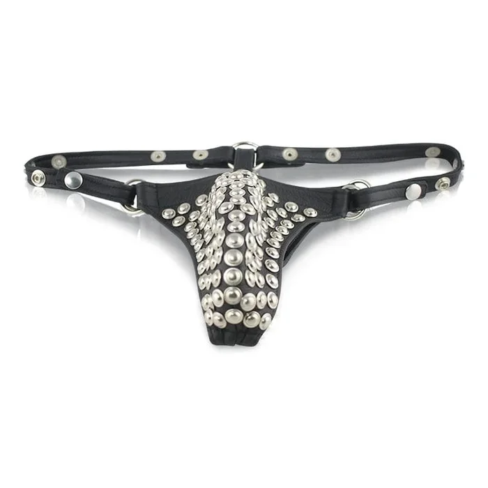 leather thong rivet