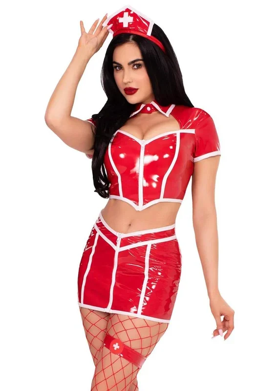 Leg Avenue Red Alert Nurse Costume