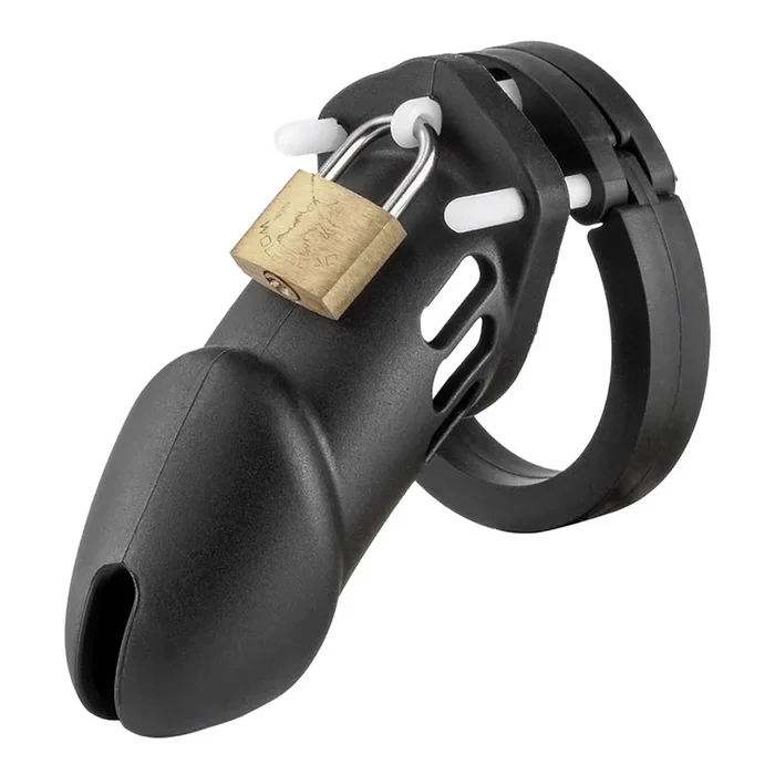 Leto 4″ Lockable Silicone Cock Cage