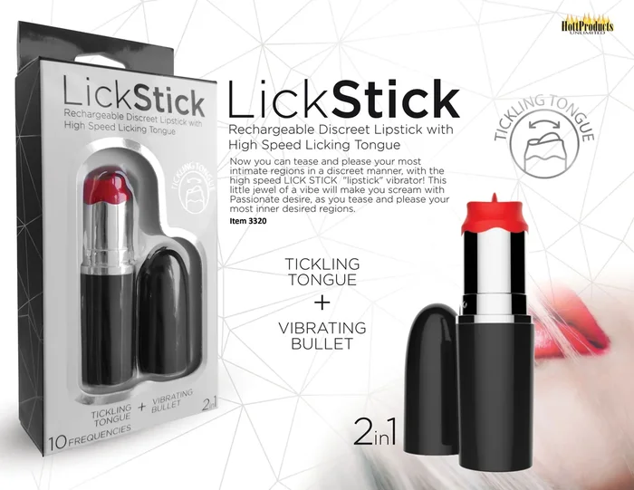 Lickstick – Multi Speed Tongue Vibrator