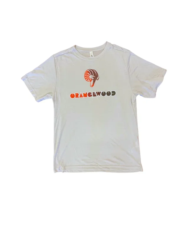 Light Grey and Red Ram Head Shirt