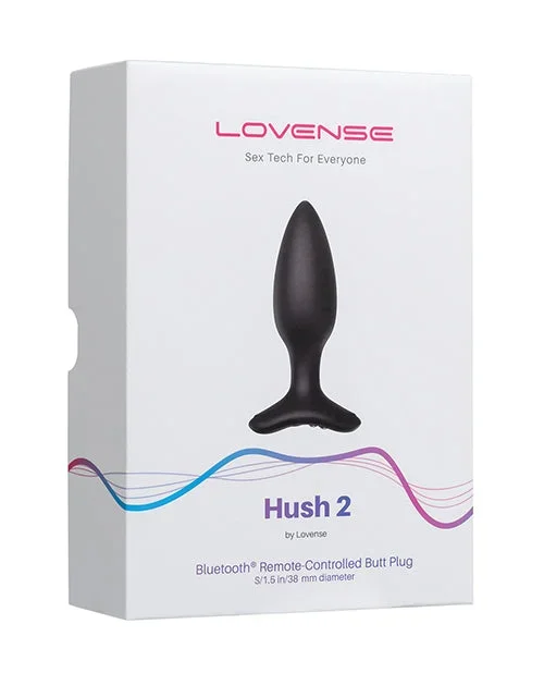 Lovense Hush 2 Butt Plug – Black