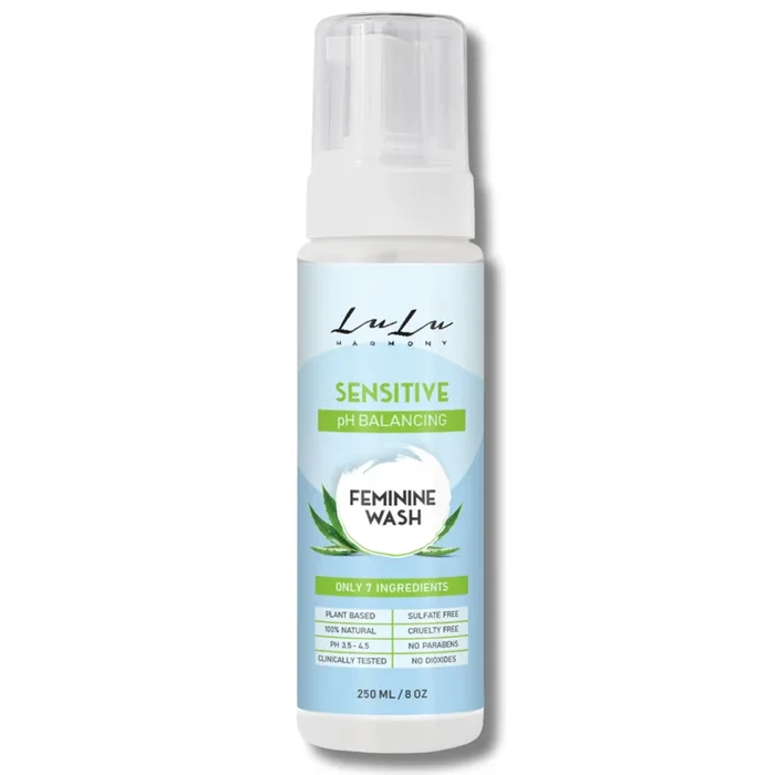 LuLu Ph Balancing Feminine Wash with Boric Acid Made in USA – 8.5 fl oz