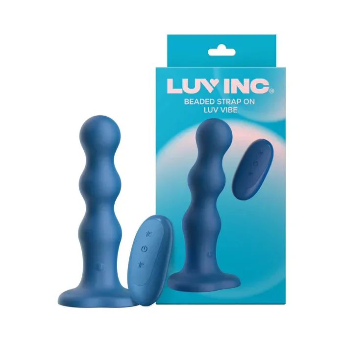 Luv Inc Bs38 Beaded Strap-On Vibe