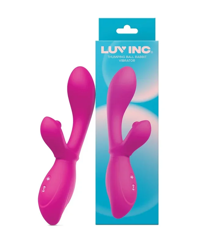 Luv Inc. Thumping Ball Rabbit – Pink