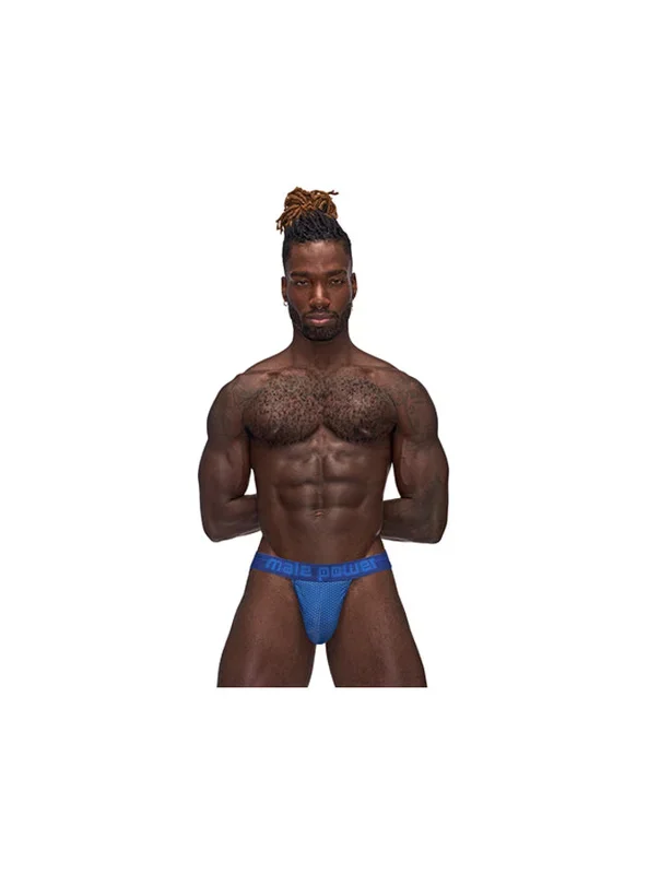 Male Power Sexagon Strappy Ring Y Back Thong Jock Strap
