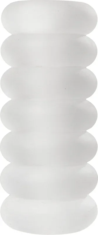 Masturbateur Tunnel Blanc 11 x 4,5 cm