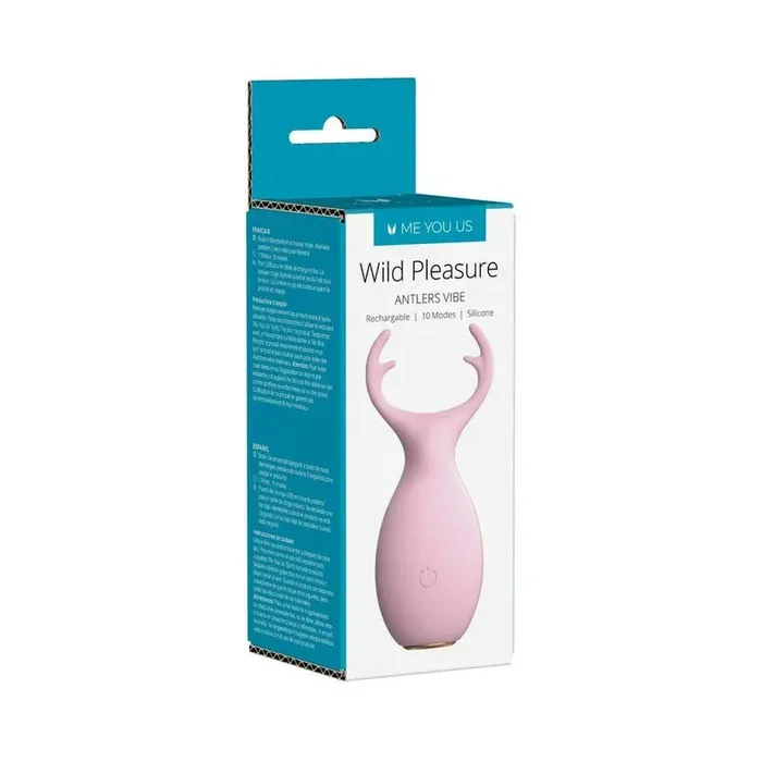 ME YOU US Wild Pleasure Antlers Vibrating Rechargeable Silicone Stimulator