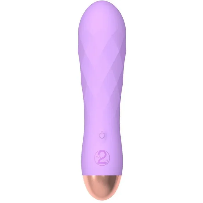 Mini vibrator “Cuties” made of silicone – lovely & small 12.5 cm (purple)