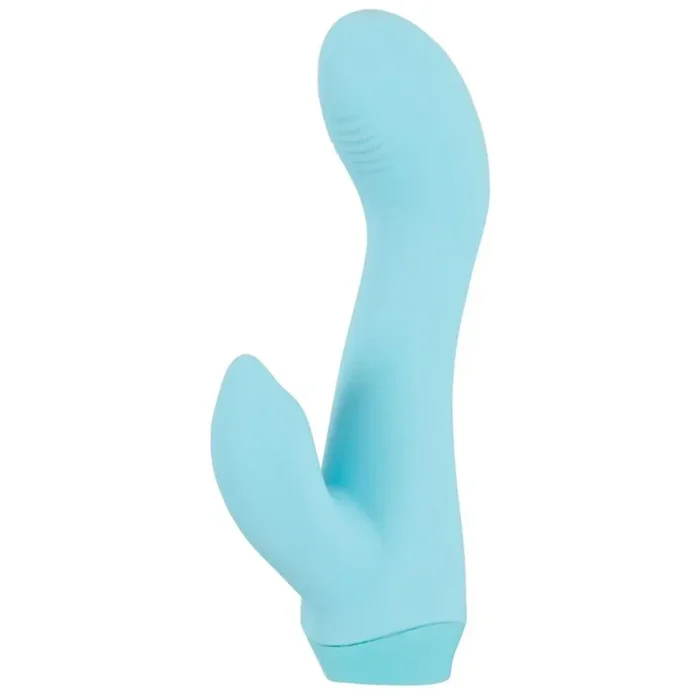 Minivibrator “Cuties” aus Silikon – G-Spot & klein 13.7 cm (blau)