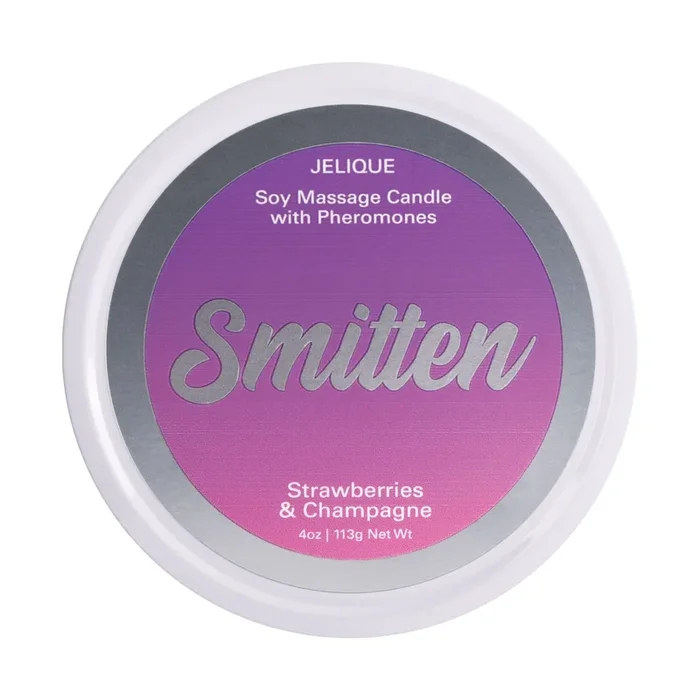 Mood Candle – Smitten – Strawberry and Champagne – 4 Oz. Jar