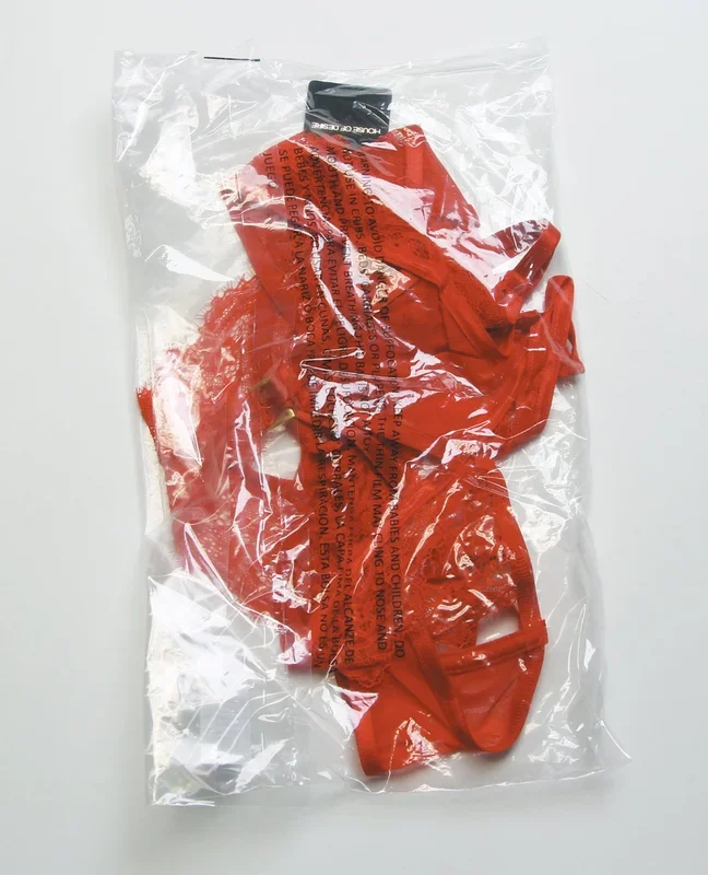 Nadia Lace & Mesh Cutout Teddy – Grenadine Dark Orange SM