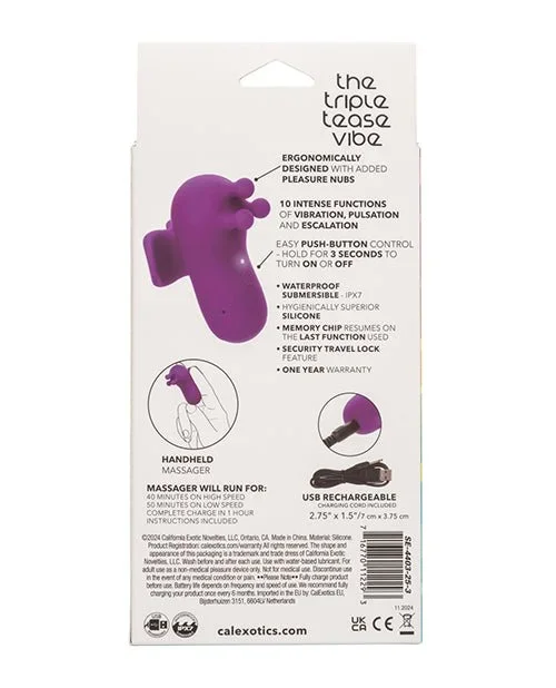 Neon Vibes The Triple Tease Vibe – Purple