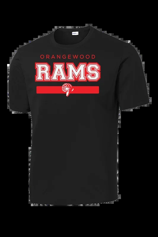 Orangewood Rams Wide Striped Dri-fit Shirt