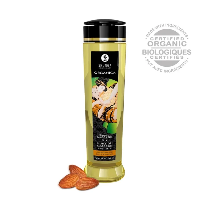 Organica Massage Oils – Almond Sweetness – 8 Fl. Oz.
