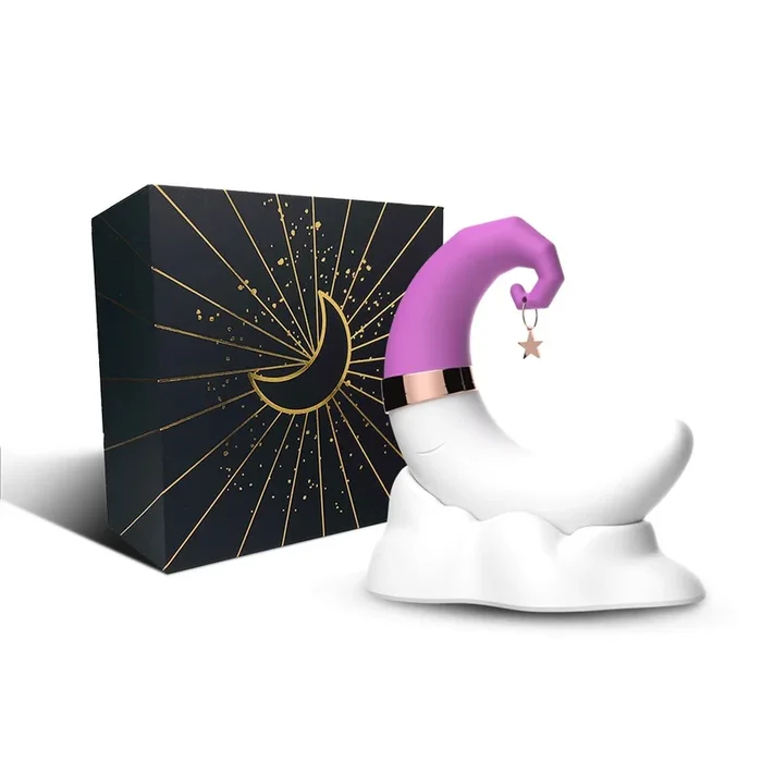 Over the Moon Sucking Vibrator