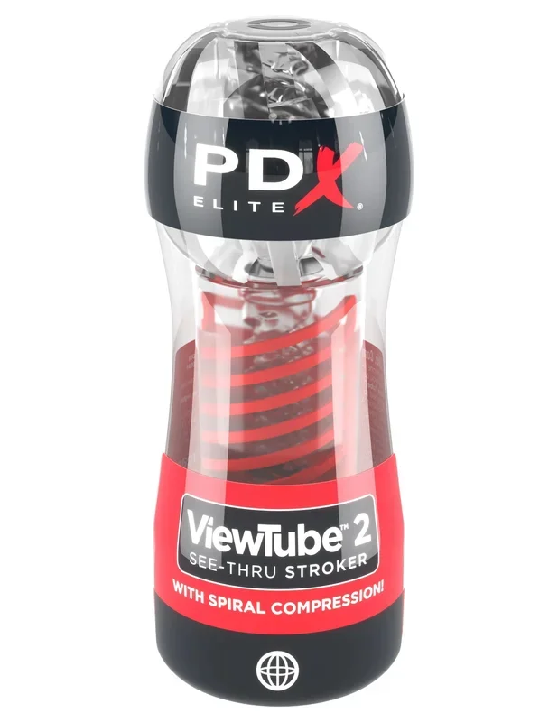 Pdx Elite Viewtube 2 Stroker – Clear