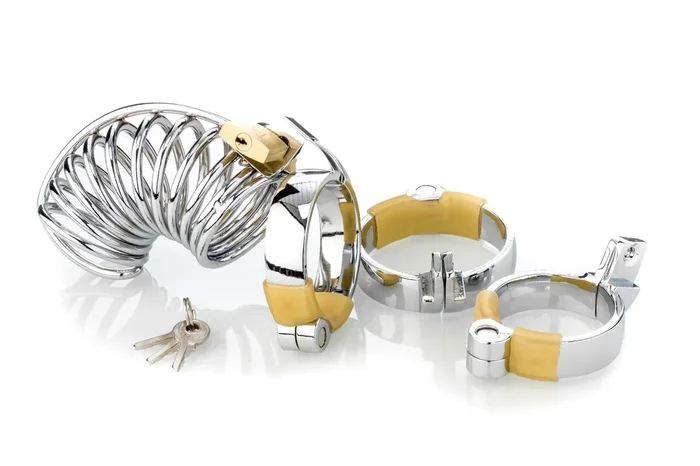 Penis Cage Thick Caterpillar 10 x 3.5 cm