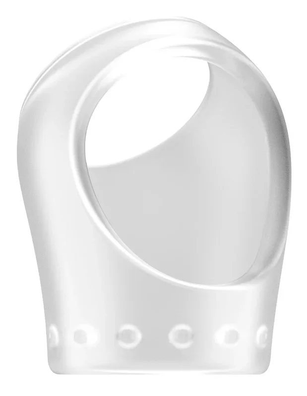 Penis Ring Ball Buckle Clear