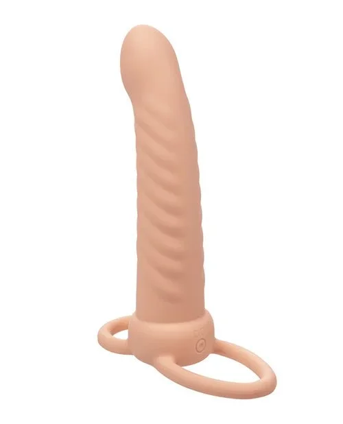 Performance Maxx Rechargeable Ribbed Dual Penetrator – Ivory