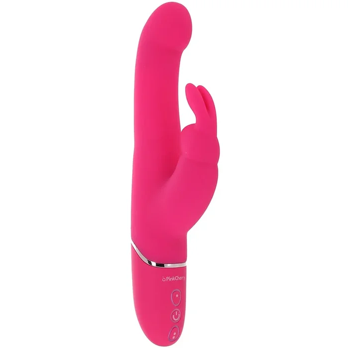 PinkCherry G-Spot Stroker Rabbit Vibe in Pink