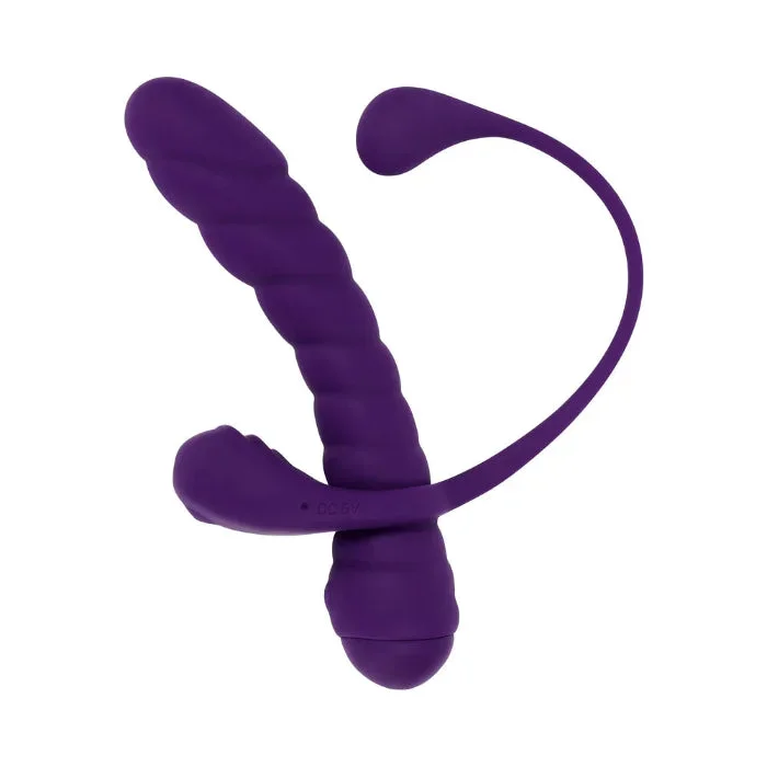 Playboy Twisted Playground Rechargeable Customizable Detachable Triple Stimulator Vibe