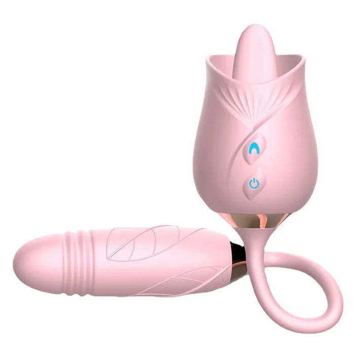 Playfultoy Rose Tongue Licking Vibrator