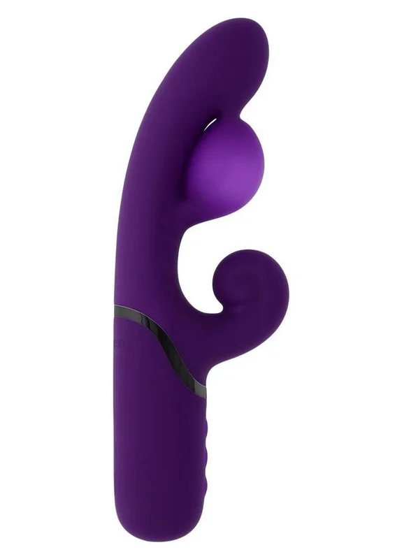 Pleasure Puff Rechargeable Silicone Expandable Rabbit Vibrator