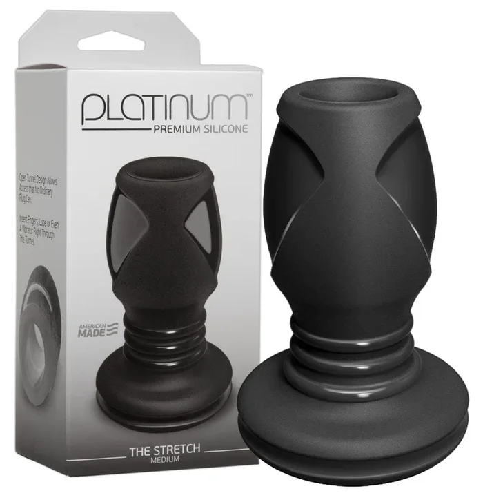 Plug anal creux extensible 10,7 x 5 cm