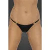 Power Wetlook Panty w Gold Clasp S
