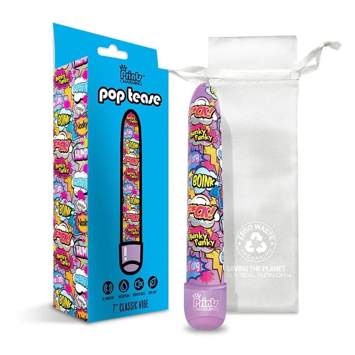 Prints Charming Pop Tease 7″ Classic Vibe – F*ck – Purple