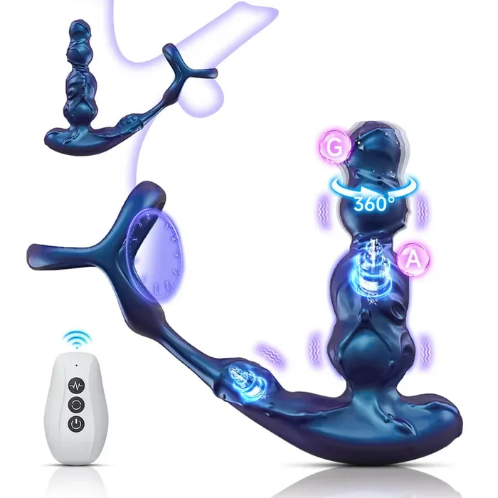 Prostate Massager with Cock Ring