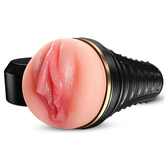PU20: Real Feel Pocket Pussy Sleeve with 7.5-Inch Depth Suction Control and Discreet Flashlight Design