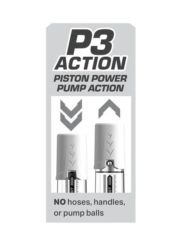 Pump Work Max Boost – White/clear