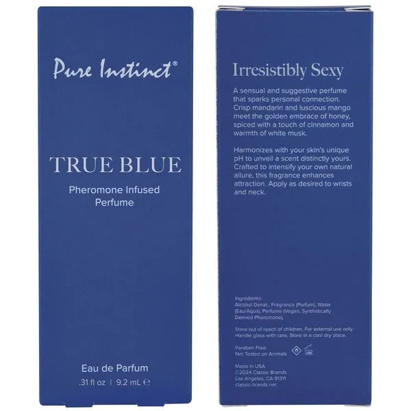 Pure Instinct Pheromone Perfume Spray True Blue 9.2 ml 0.31 Floz