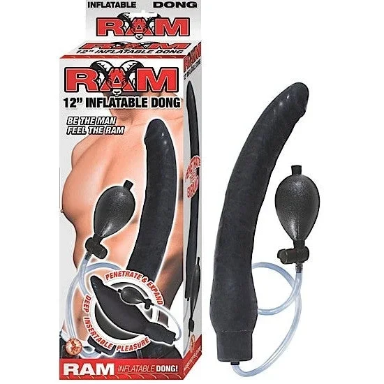 Ram 12in Inflatable Dong Black