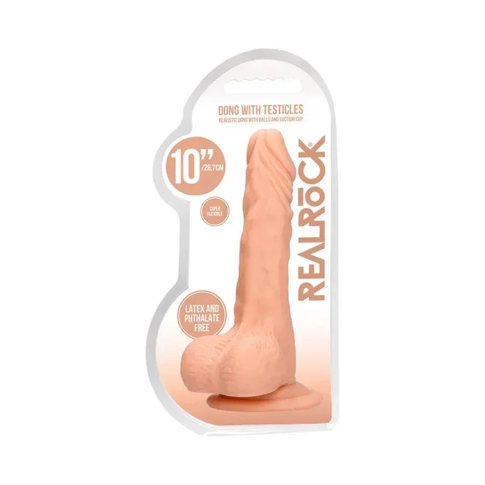 RealRock Skin Realistic Dildo 10″