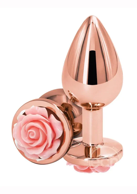Rear Assets Anal Plug with Rose – Medi