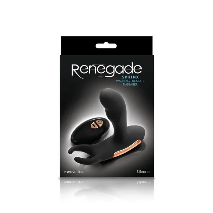 Renegade – Sphinx – Warming Prostate Massager – Black
