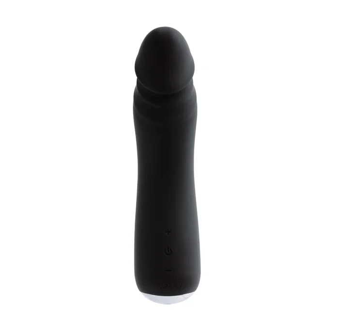 Rialto Rechargeable Vibrator – Black