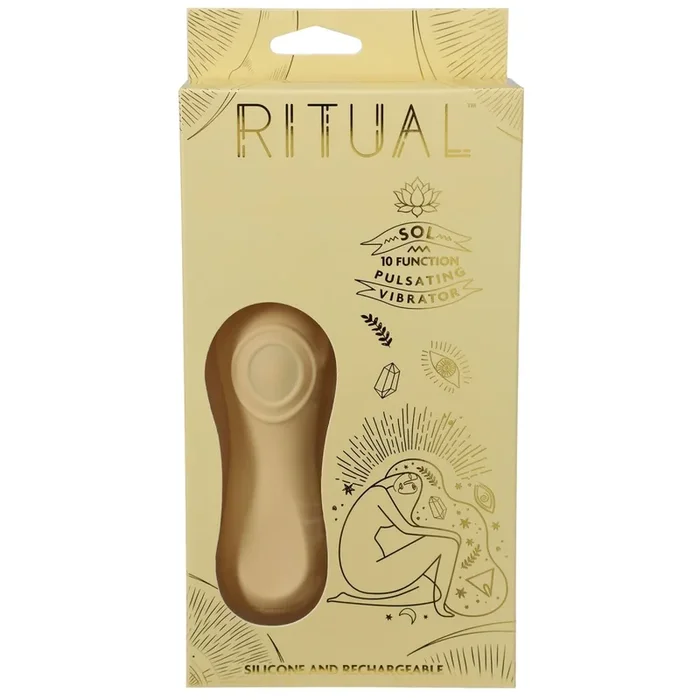 Ritual – Sol – Rechargeable Silicone Pulsating Vibe – Yellow